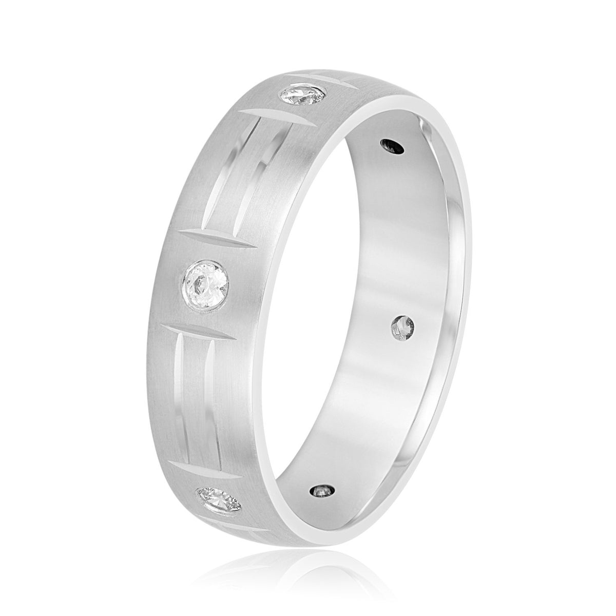 Geoffrey's Diamonds - Where the Bay Gets Engaged. 14K White Gold Men's ...