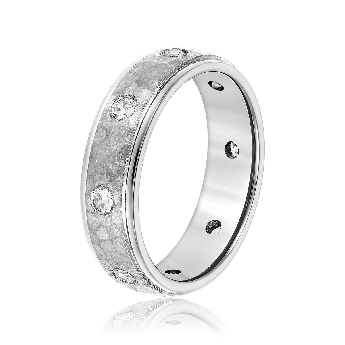 Geoffrey's Diamonds - Where the Bay Gets Engaged. 14K White Gold Men's ...