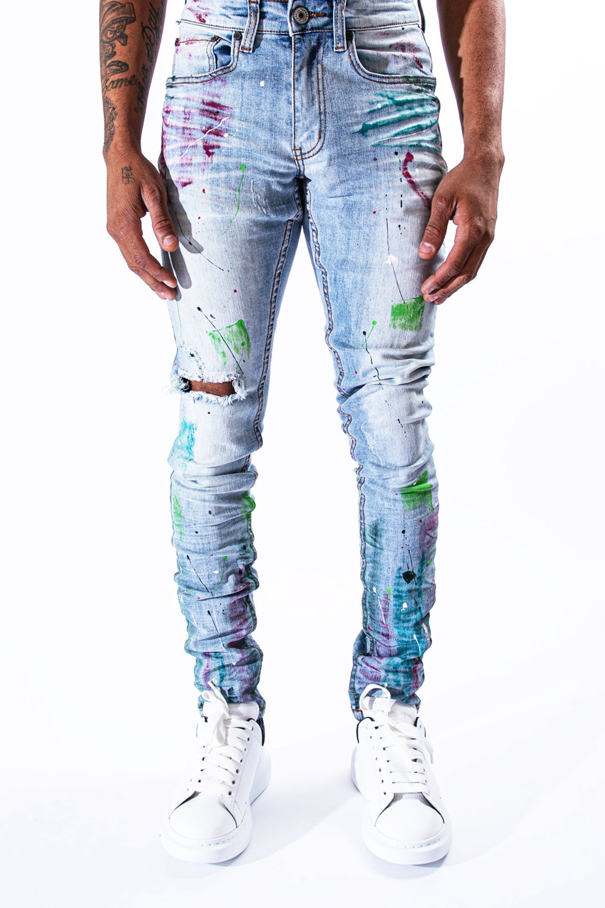 skinny bootcut jeans mens