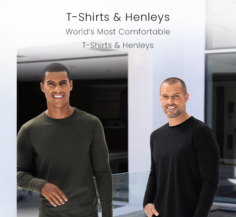 Men's T-Shirts and Henleys – Buttercloth