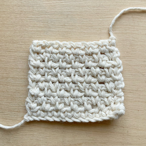 How to crochet moss stitch