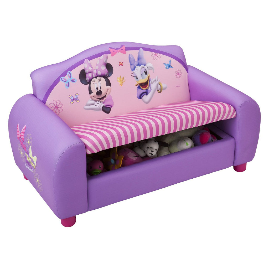 Sofá estofado de criança - Minnie Mouse & Daisy Duck | Mercado Do Bebe
