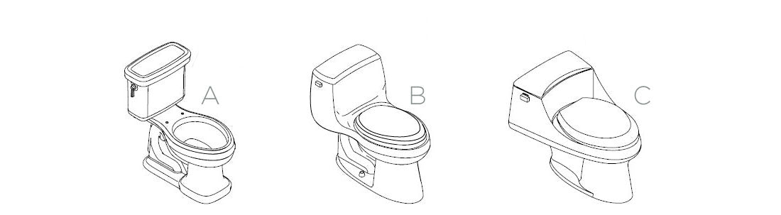 Type of Toilets that work with bidet seats