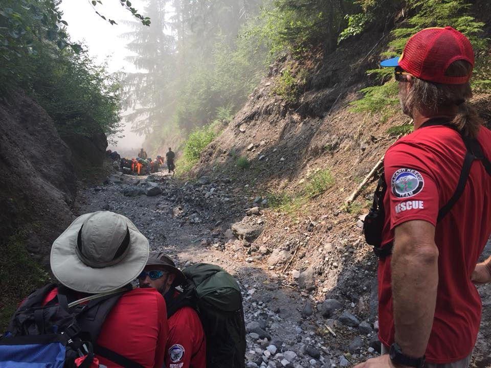 Search and Rescue Team who Rescued Matthew Meltheny