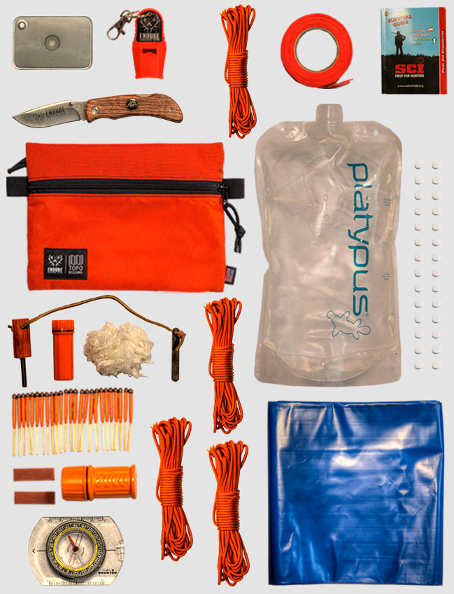 Comprehensive Wilderness Survival Kit - 