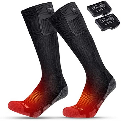 Forever Sure Deals - Rechargeable Lithium Battery Winter Socks 