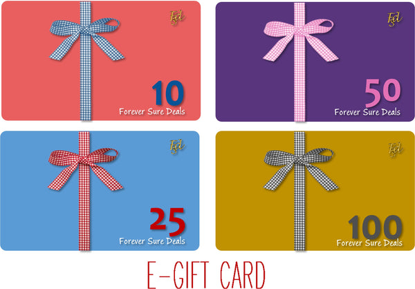 Forever Sure Deals - E-Gift Card Ad