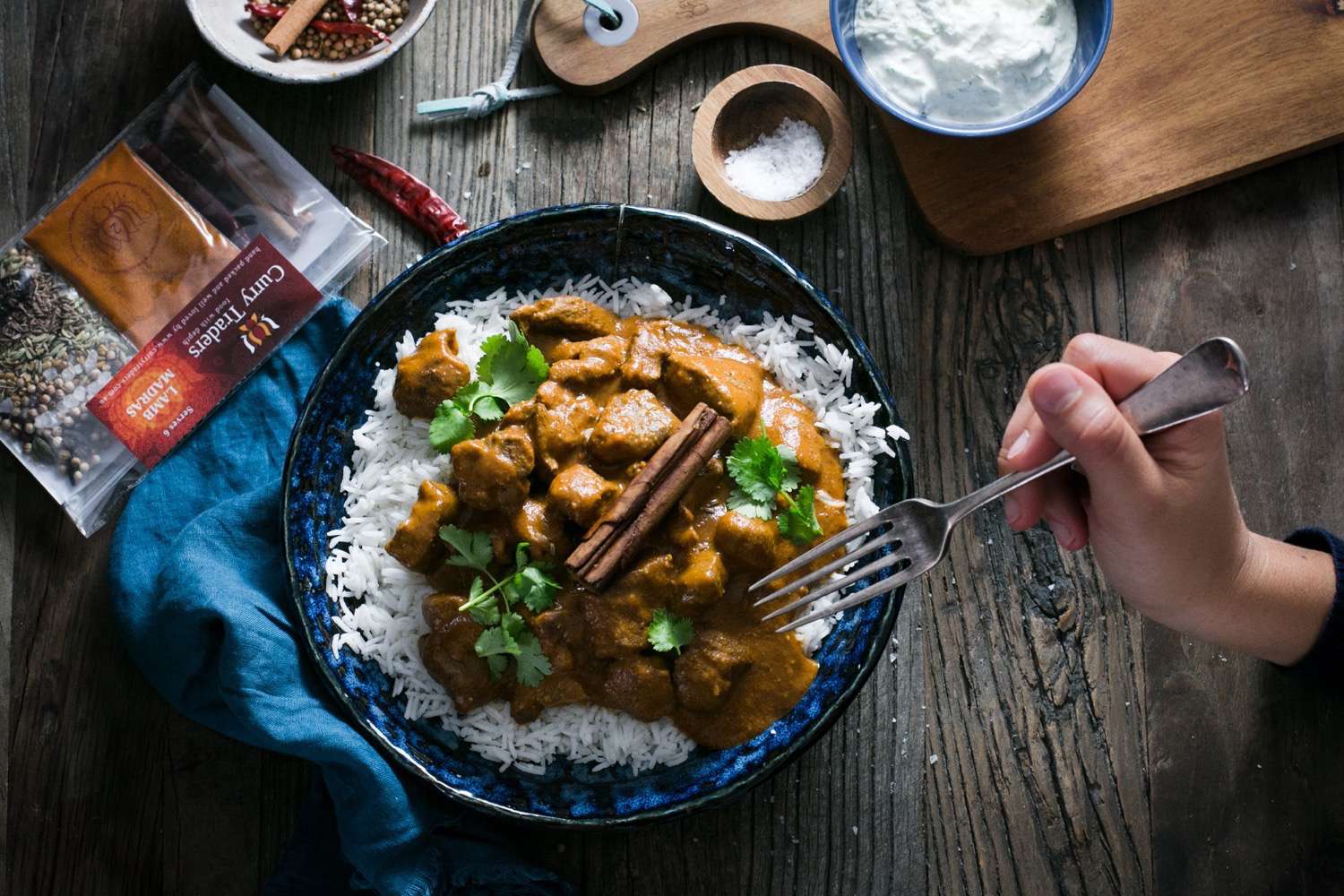 Lamb Madras Curry Kit to make at home