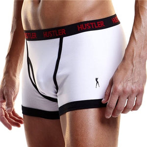 Hustler Logo  Men’s Trunks - skarnoldart, Men’s Underwear, Hustler Lingerie