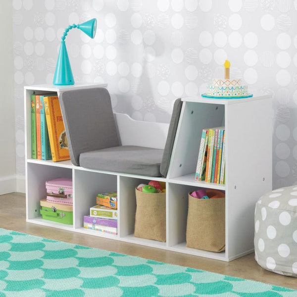 Kidkraft bookcase with clearance reading nook white