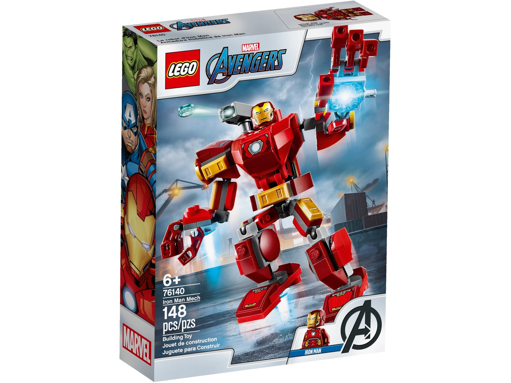 all lego iron man minifigures