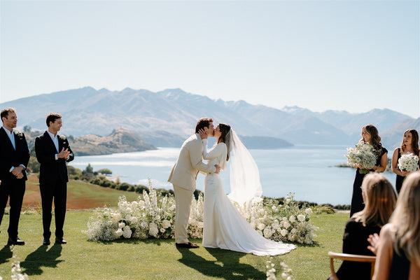 Lousia Apanui Milly and Tom Wanaka Wildflower Wedding