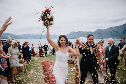 Wanaka Lakeside Wedding Flowers Tradition