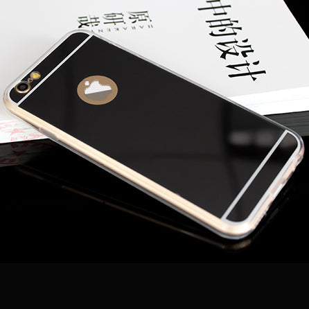 Mirrored Phone Case Gold Rose Gold Black Iphone 6s Iphone 6