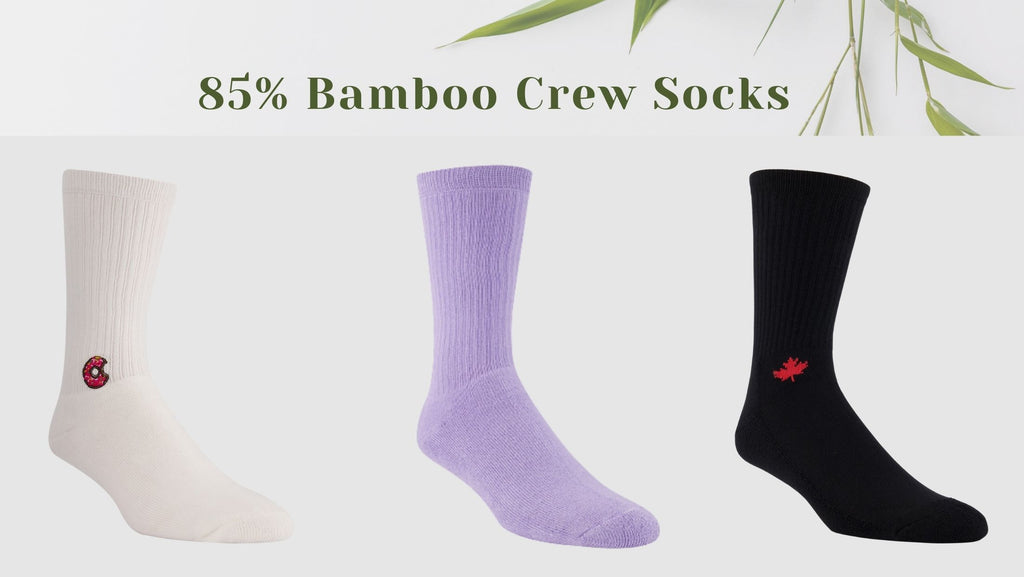 cushioned bamboo sports socks 