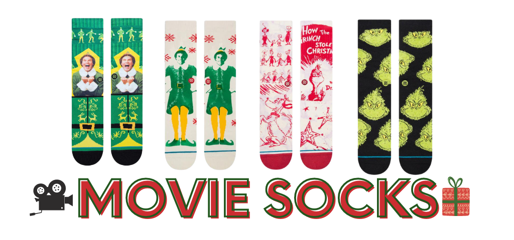 holiday movie socks