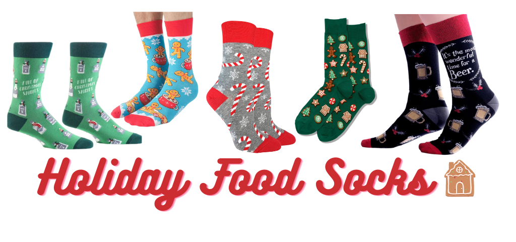 holiday food socks
