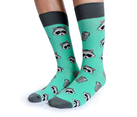 raccoon socks