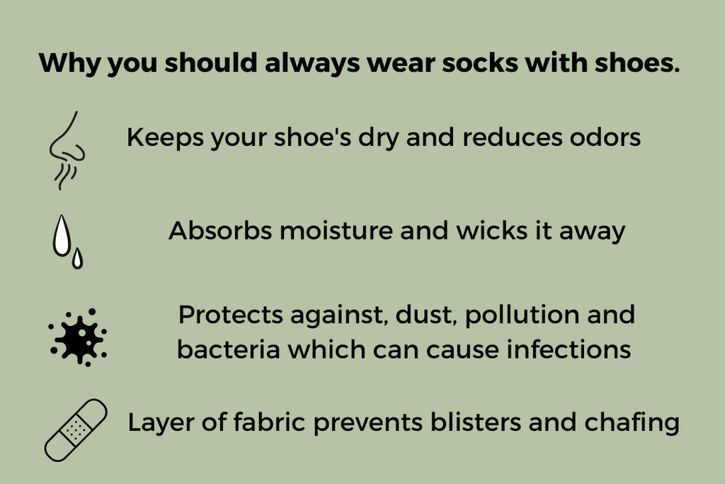benefits or wearing socks 