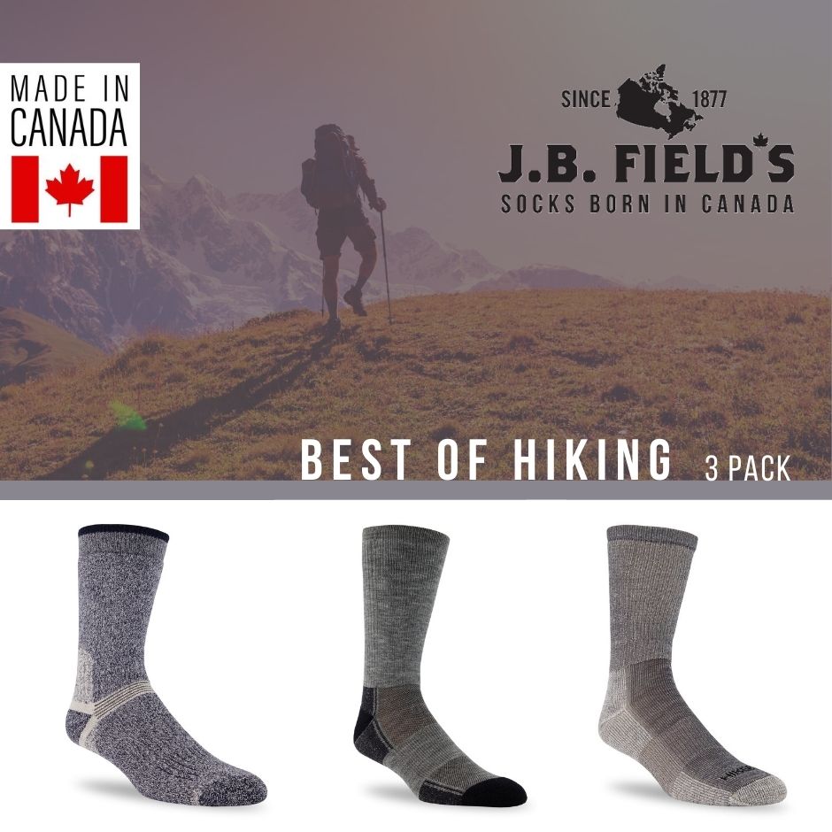 Merino Wool & Combed Cotton Boot Socks, J.B. Field's