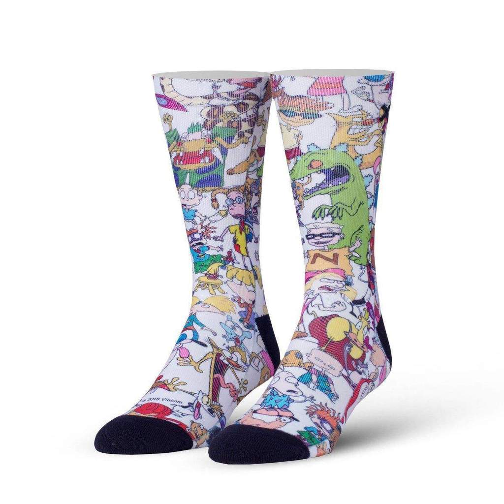 Reptar Cotton Crew Socks by ODD Sox – Great Sox