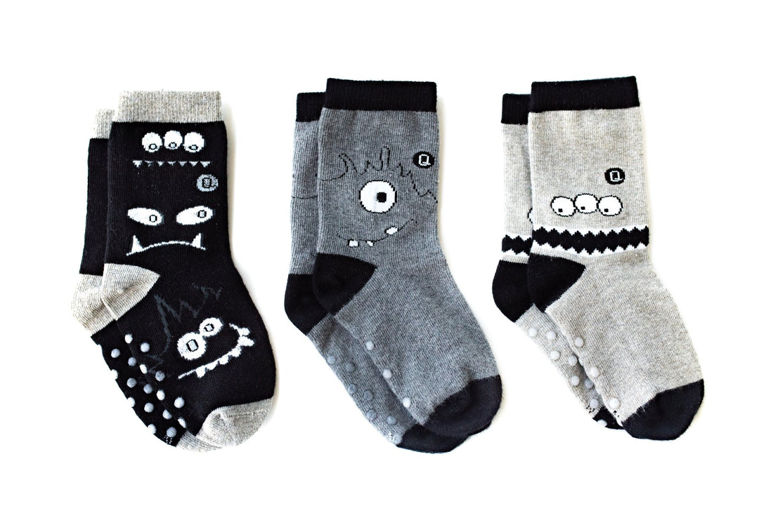 Q For Quinn - Organic Socks, Liam's Adventure (3 pairs)