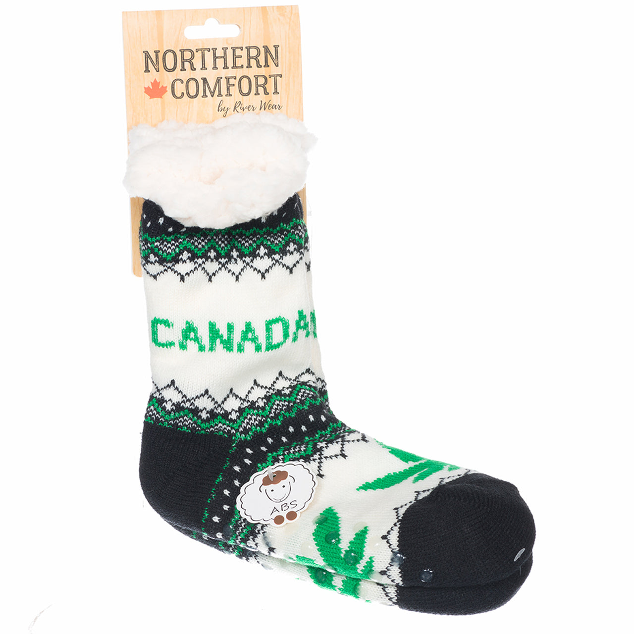 Northern Comfort I Love My Cat Sherpa Lined Grip Women and Men's Sli –  Great Sox