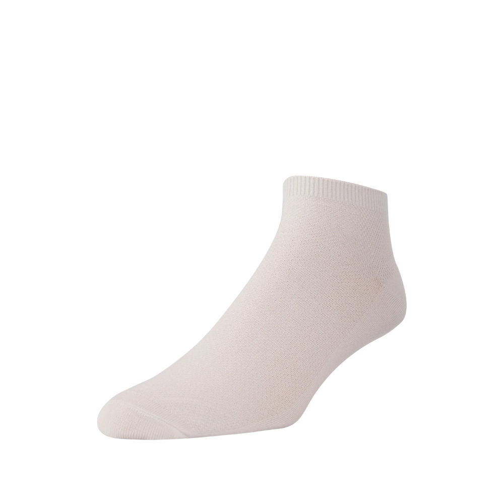  SOCK SNOB - 6 Pack Mens Breathable Cotton Bamboo Athletic Crew Sport  Socks (5-8 US, White) : Clothing, Shoes & Jewelry