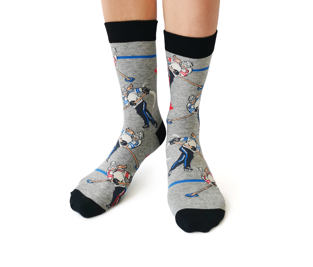Womens Ringette Cotton Crew Socks By Uptown Sox Great Sox
