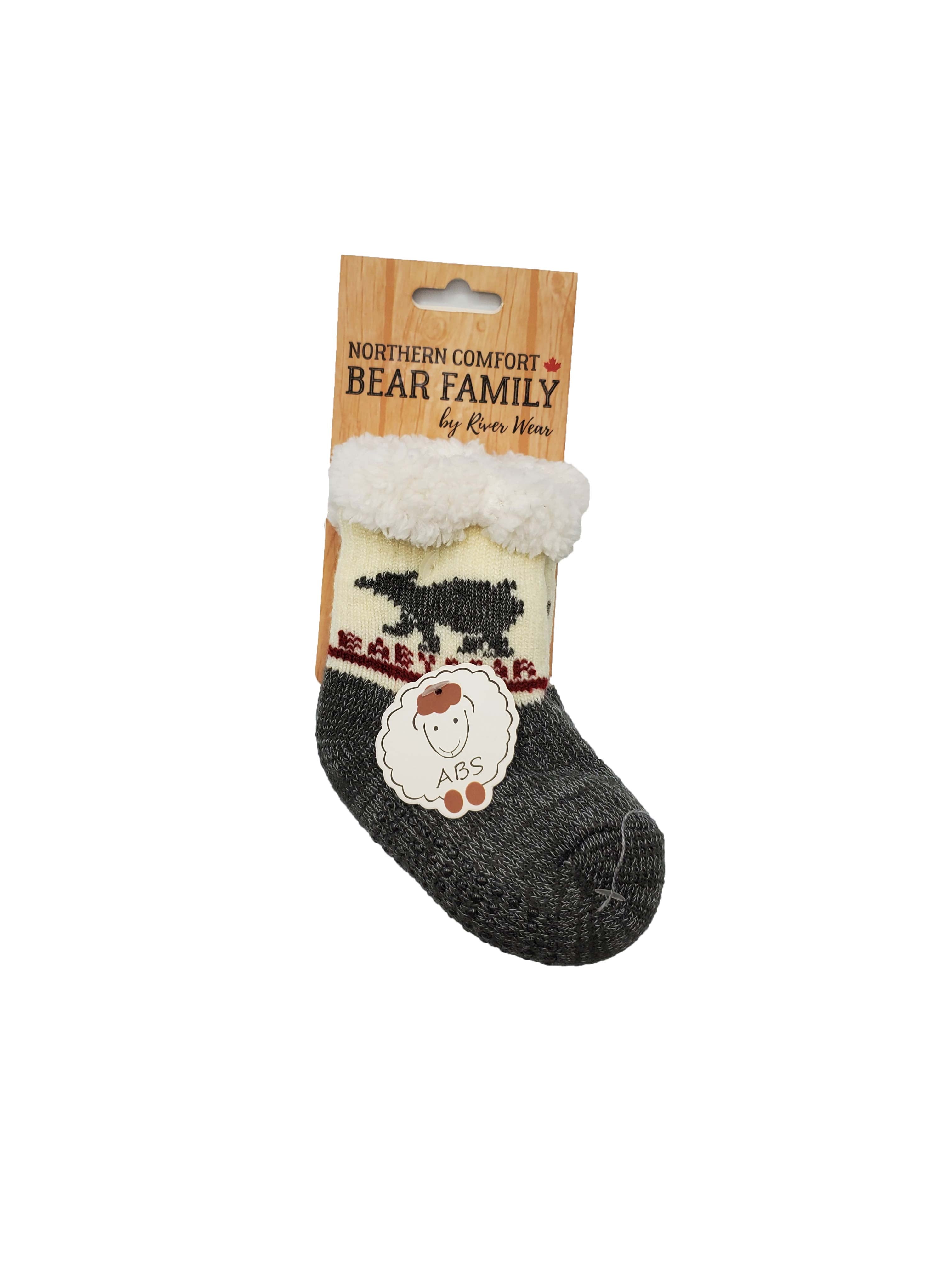 Northern Comfort I Love My Cat Sherpa Lined Grip Women and Men's Sli –  Great Sox