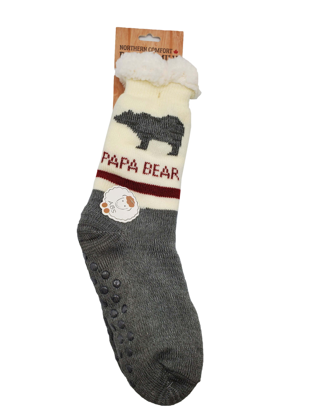 Northern Comfort Beers Sherpa Lined, Grip Women and Men's Slipper So –  Great Sox