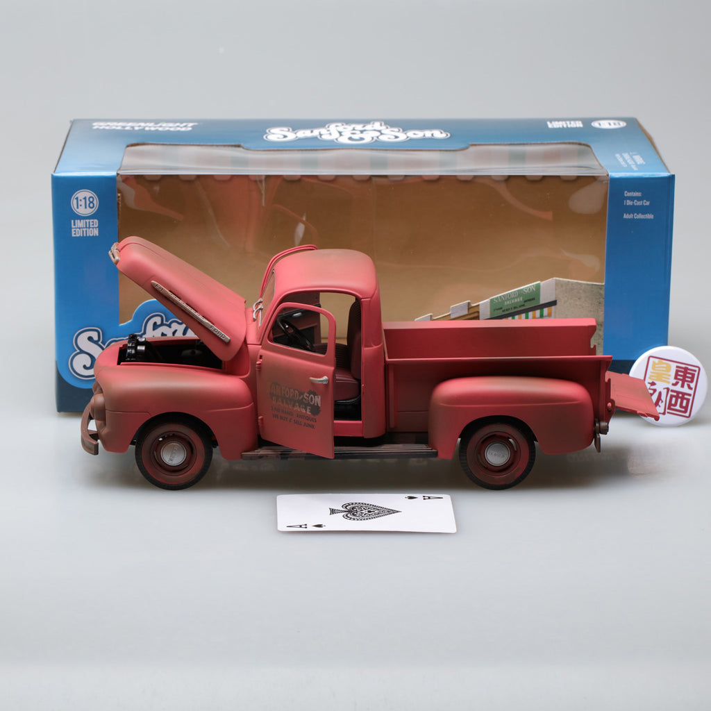 Greenlight 118 Sanford And Son 1972 77 Tv Series 1952 Ford F 1 Truck 12997