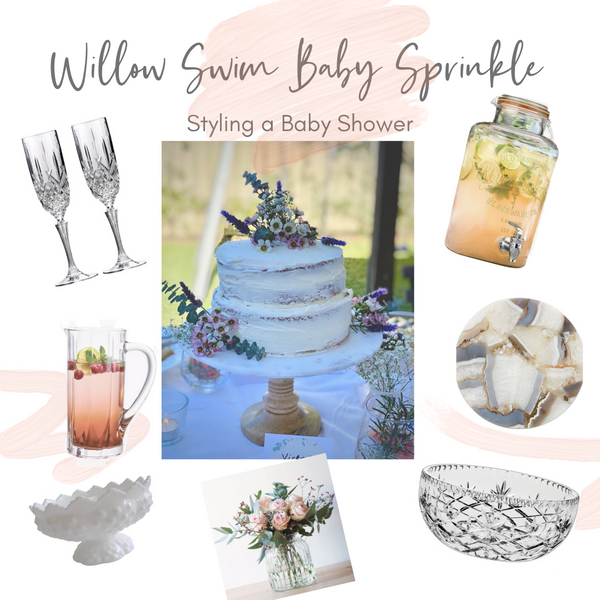 How to style a baby shower