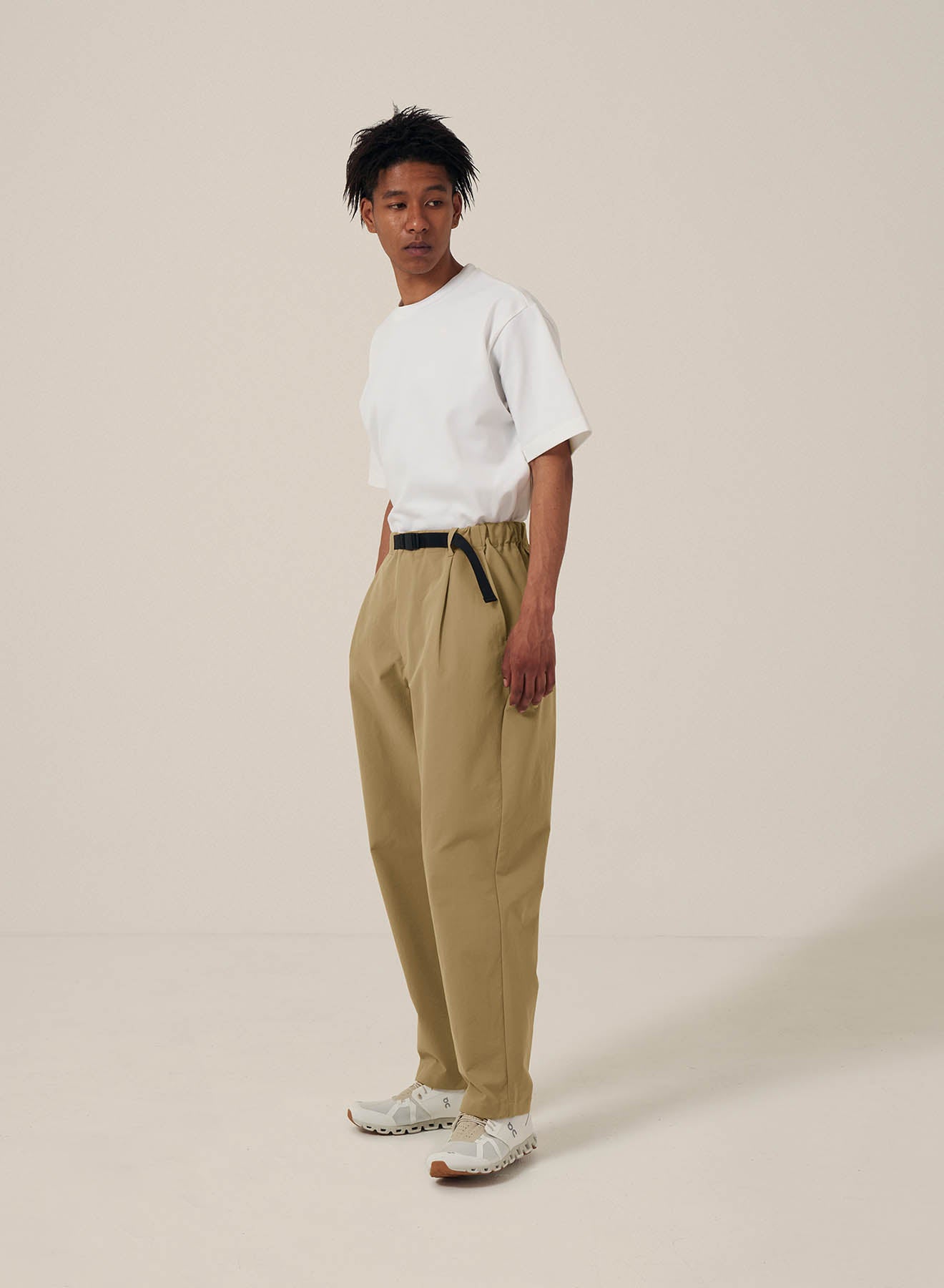 GOLDWIN One Tuck Tapered StretchTrousers