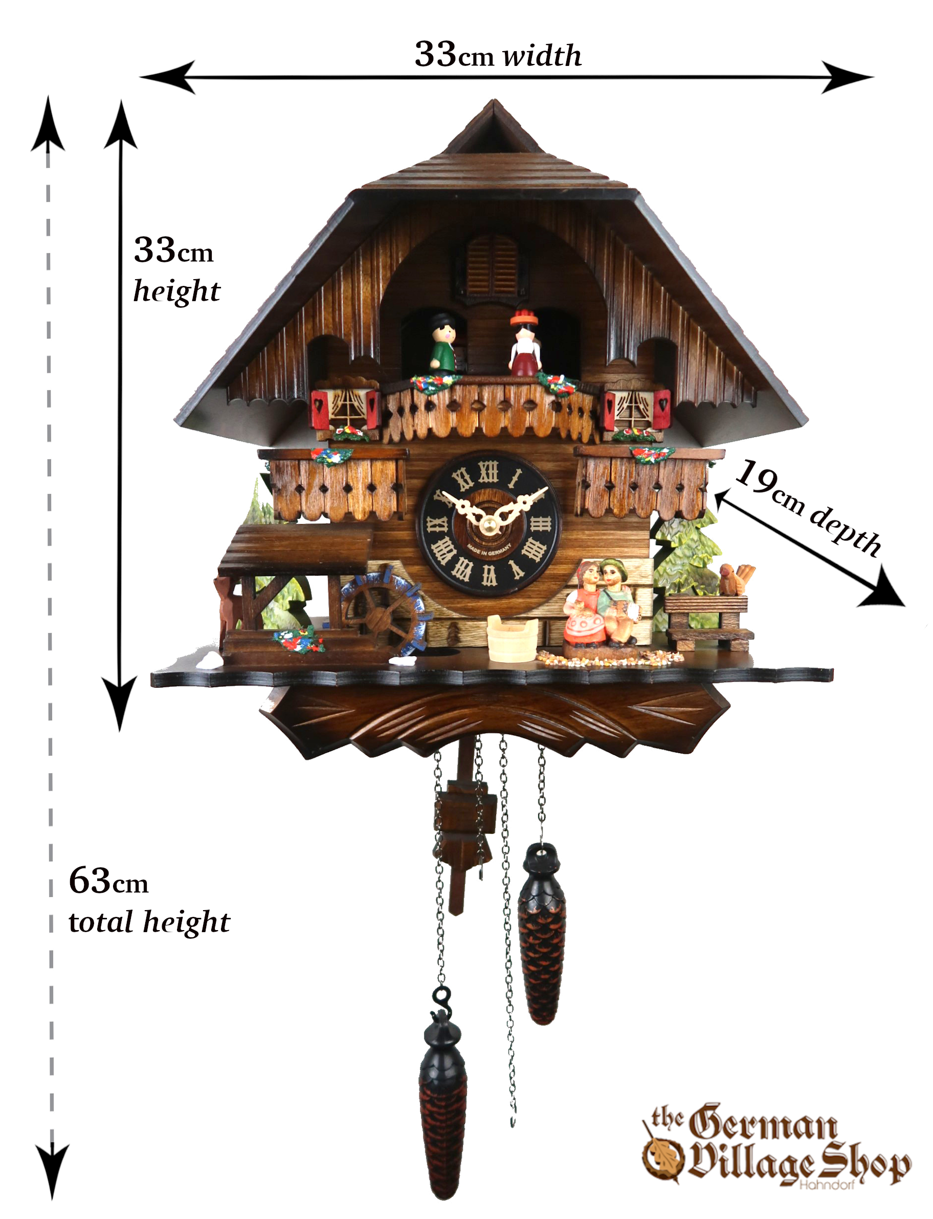 German Cuckoo Clocks imported and for sale in Australia
