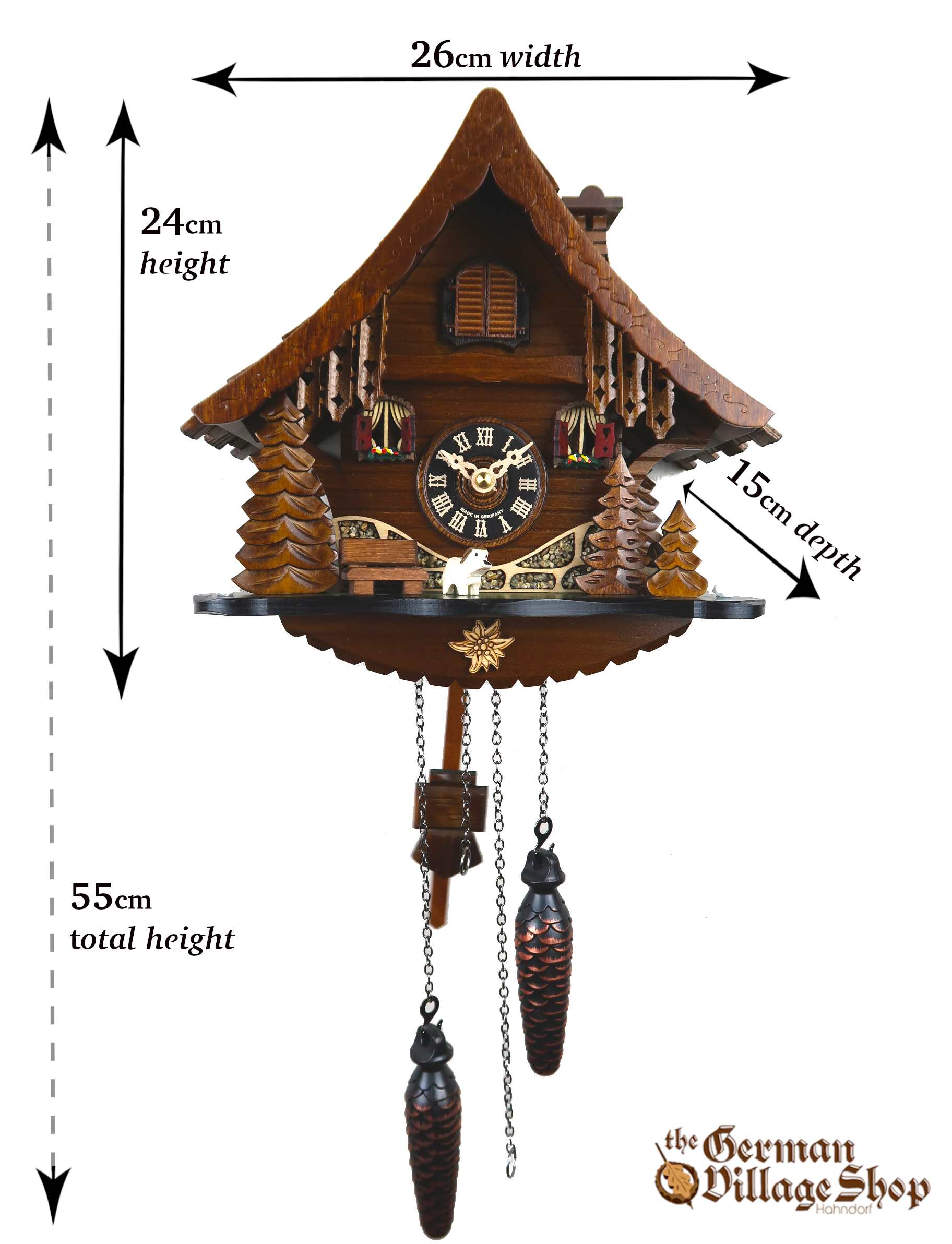 German Cuckoo Clock imported and for sale in Australia