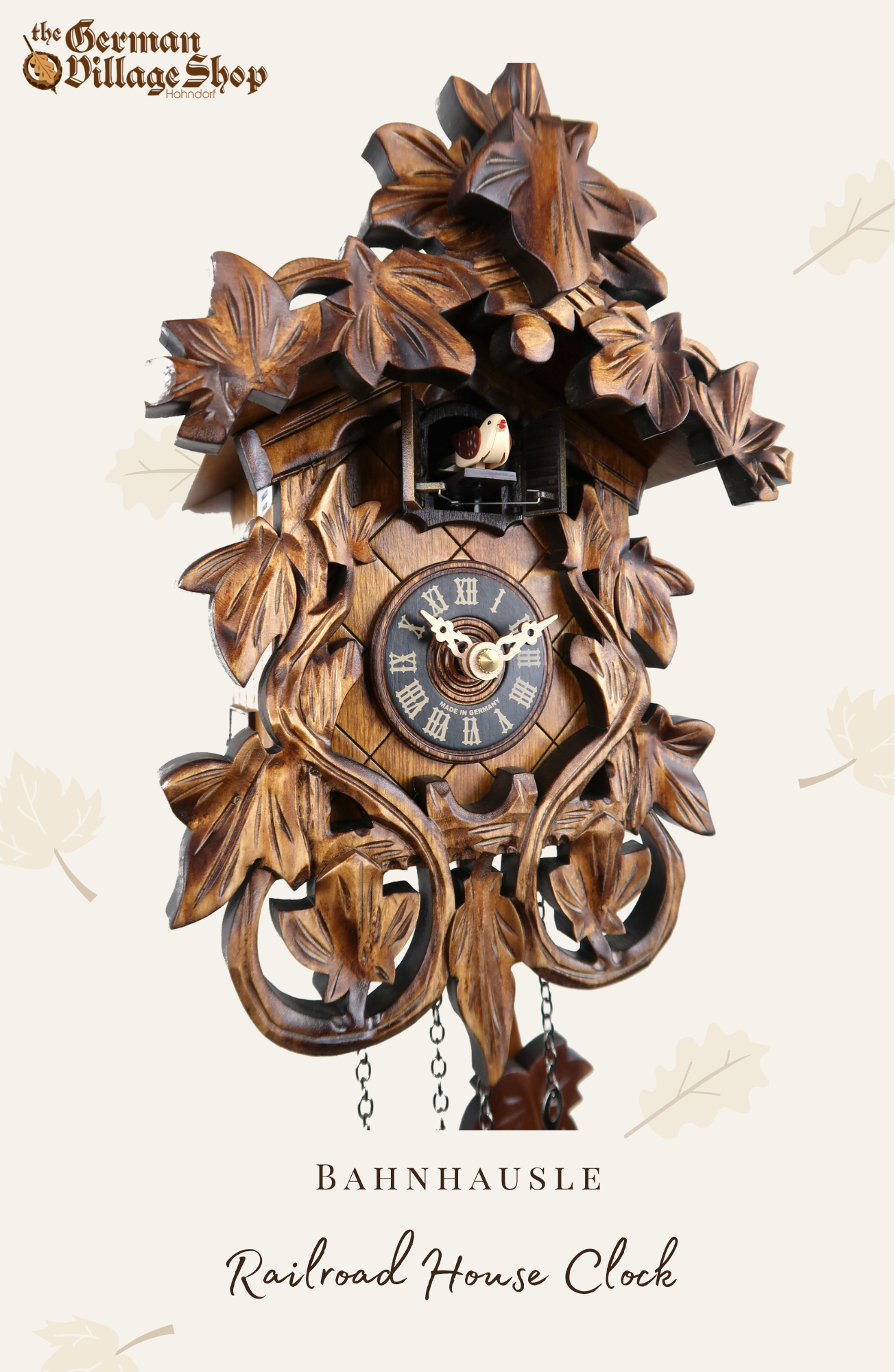 Railroad house clock