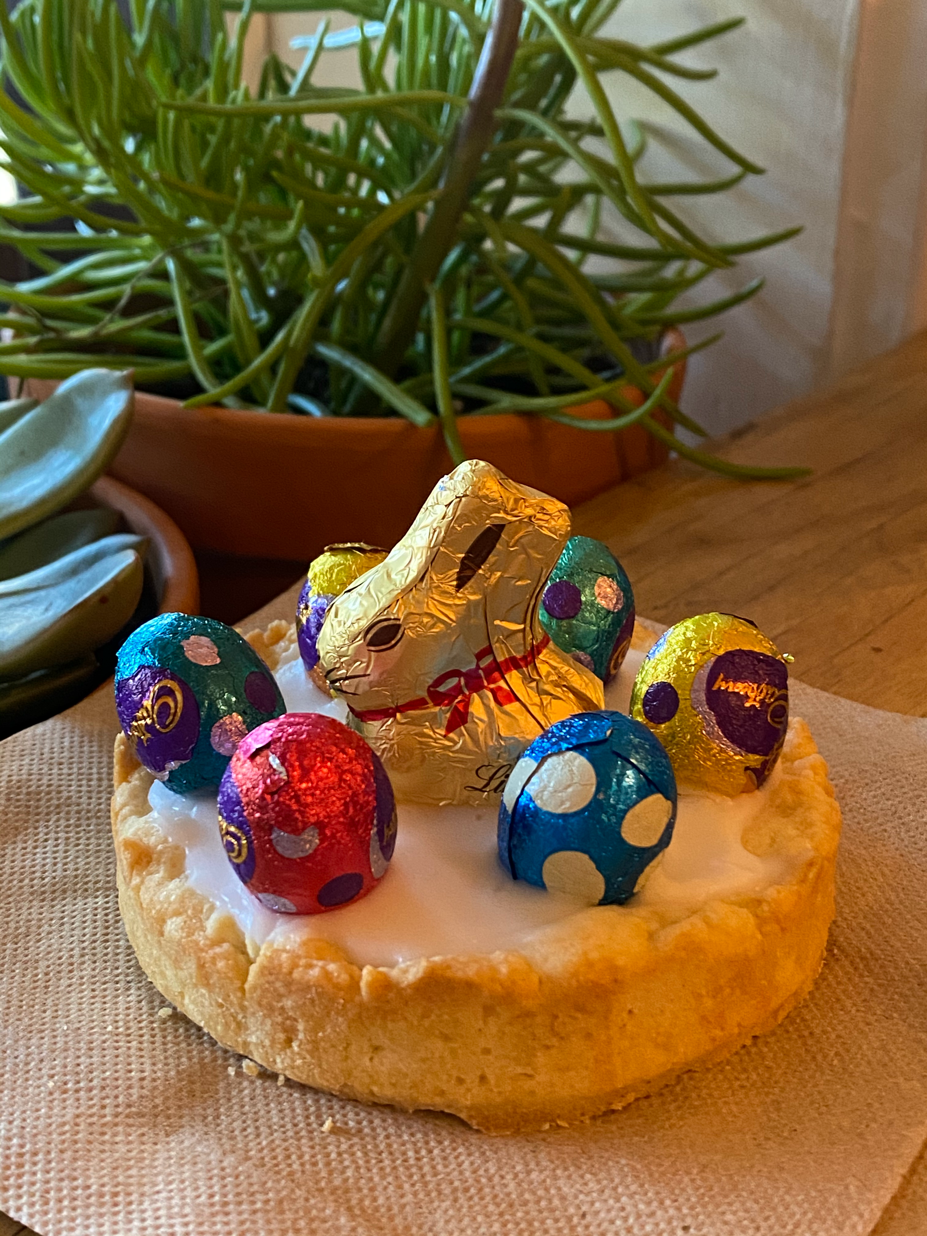 German Easter baking and decorations
