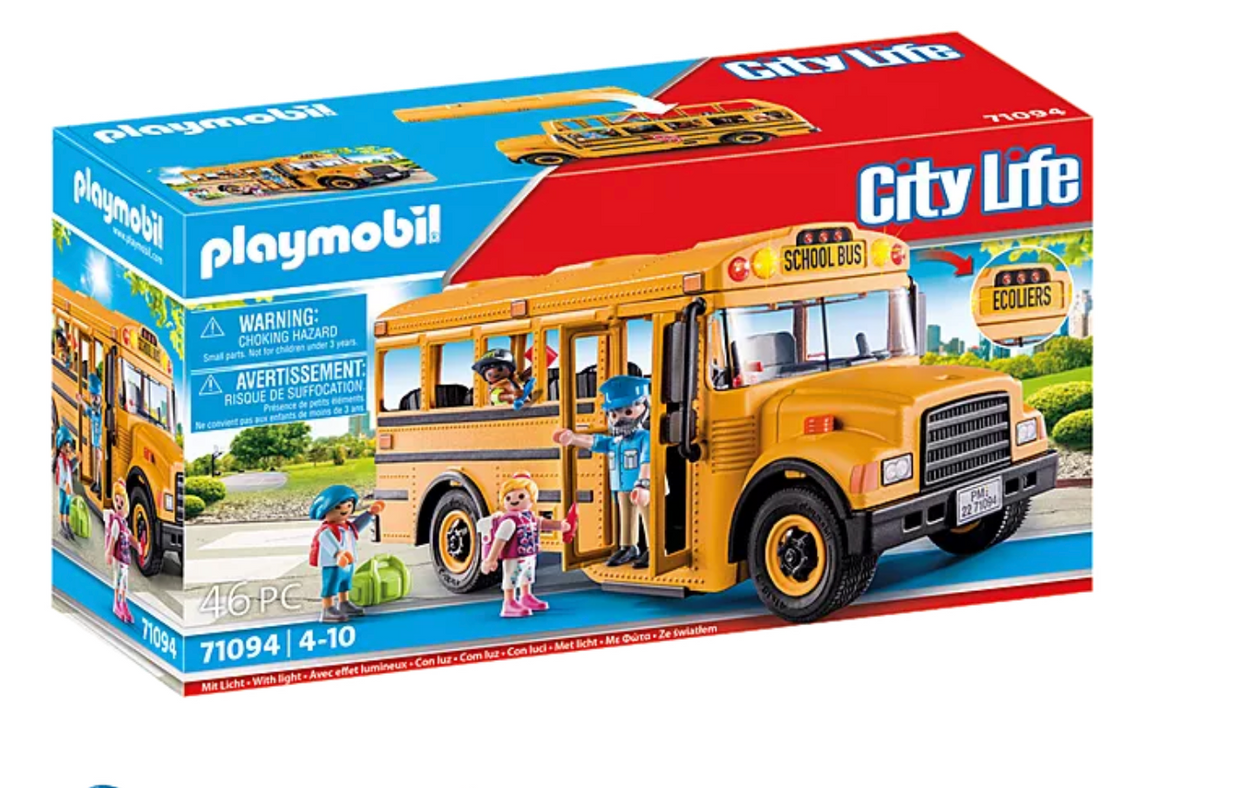 straf Nylon methaan Playmobil City Life School Bus — Child's Play Toys Store