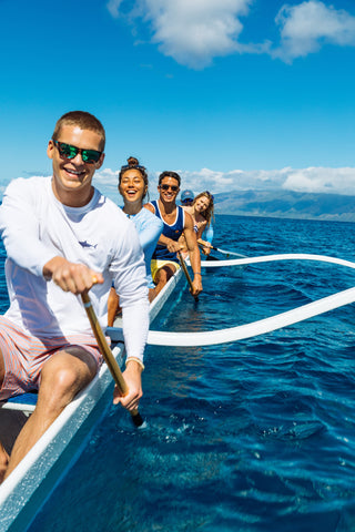 Southern Tide Models Kayaking Hawaii