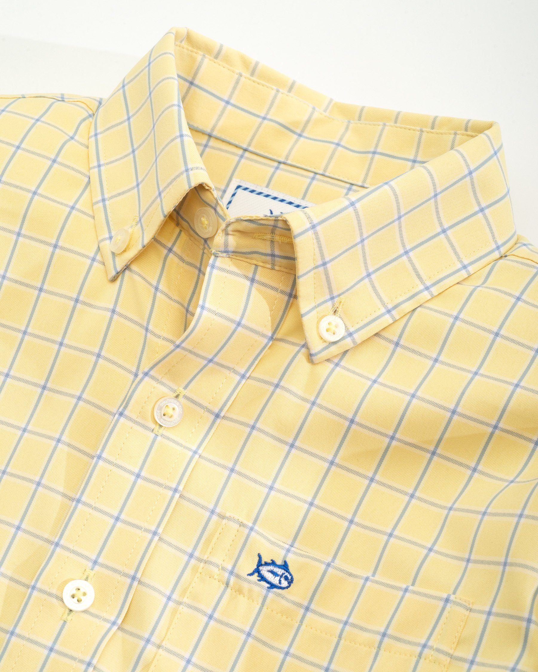 boys polo button down