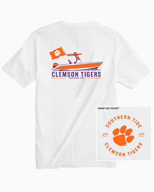 white clemson shirt