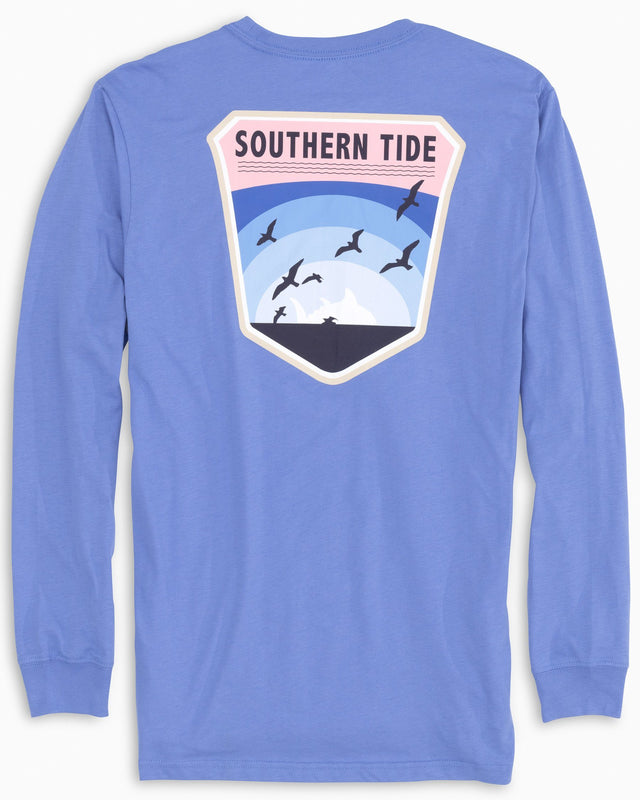 Women's Long Sleeve T-Shirts - Coastal Badge | Southern Tide