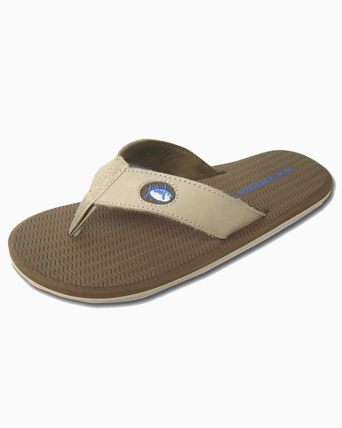 sanuk brumeister flip flop