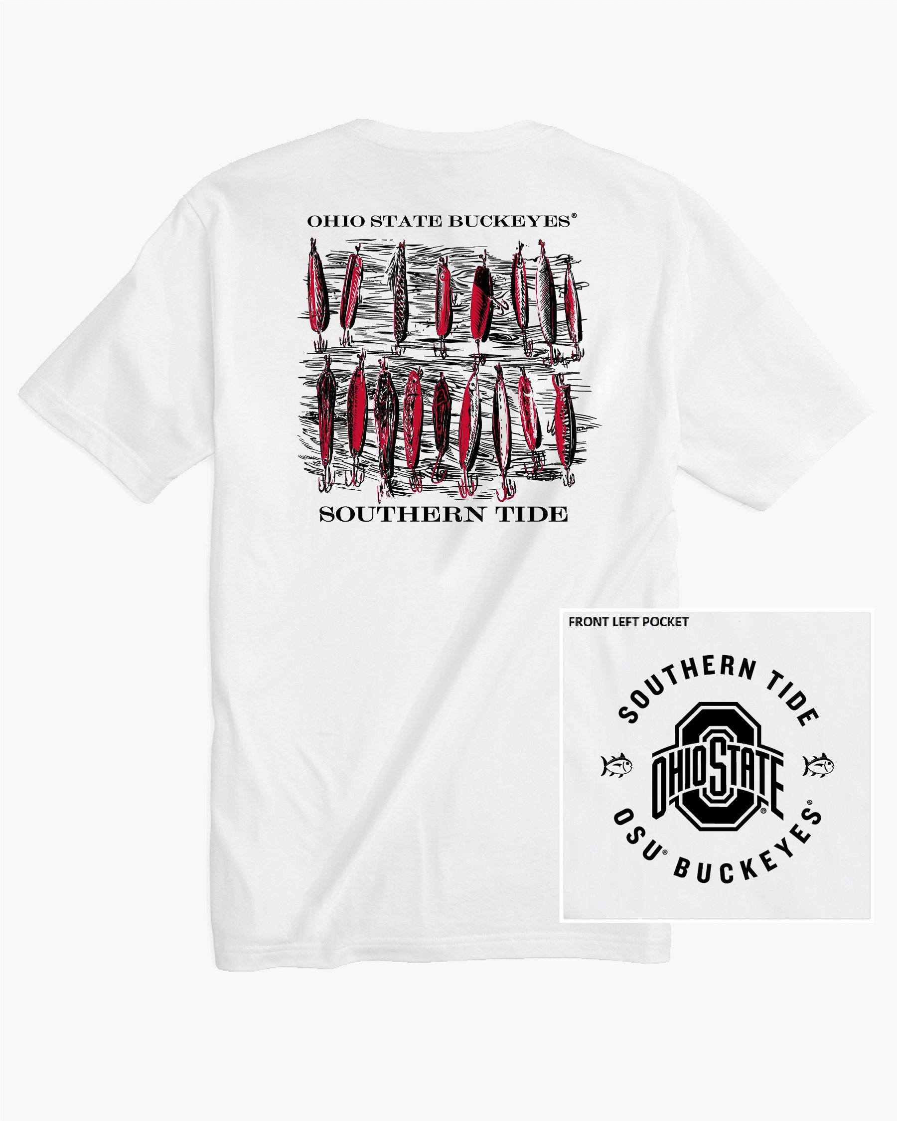 Ohio State Buckeyes Lures Short Sleeve T-Shirt