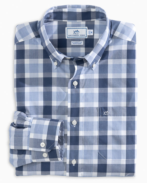 Men's Sport Shirts- Gingham & Plaid Button Down Shirts | Southern Tide