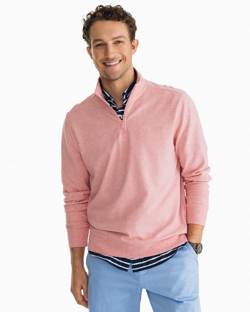 men's quarter zip pullover