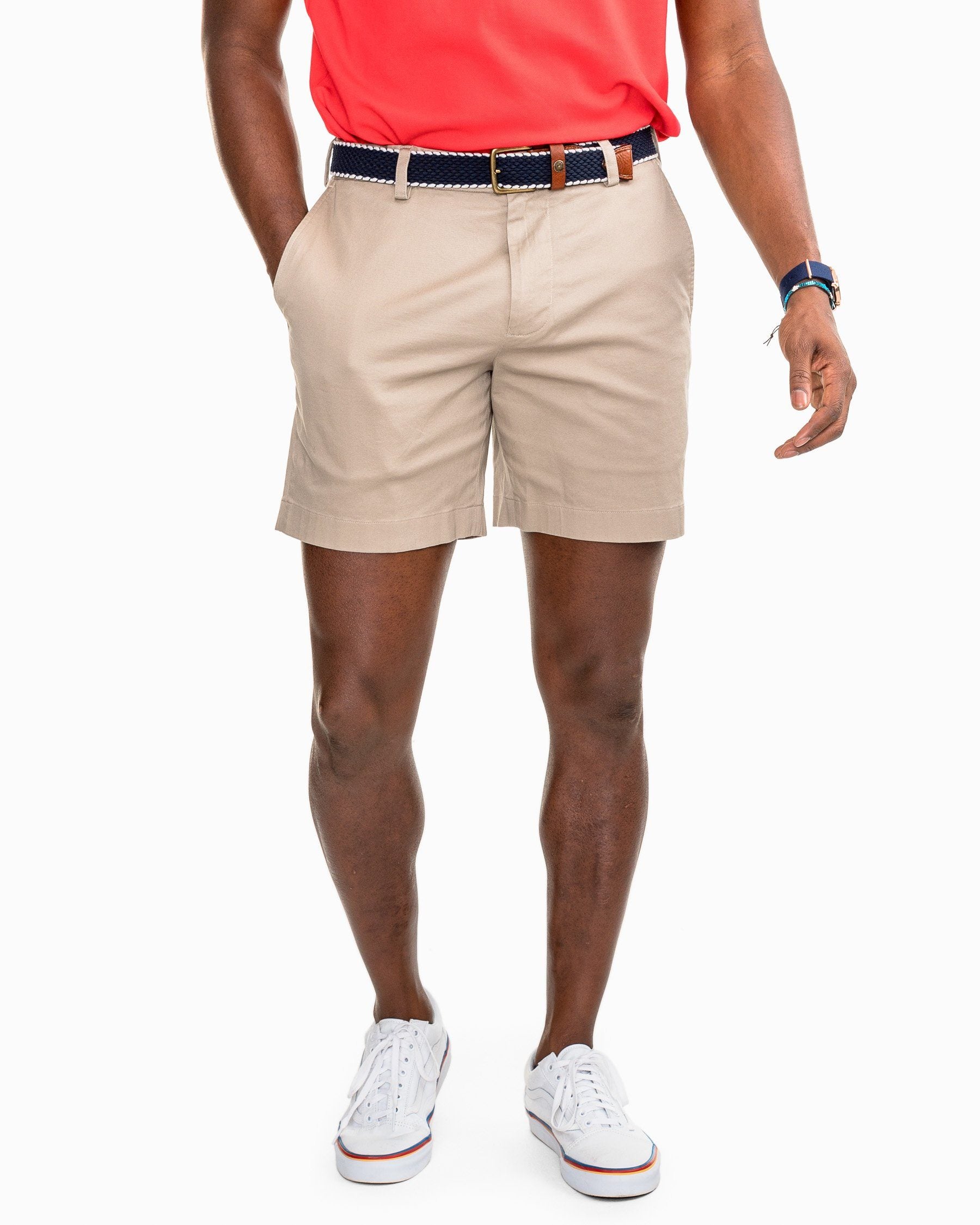 5 inch chino shorts mens