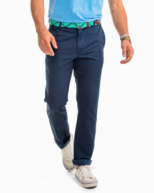 navy blue khakis mens