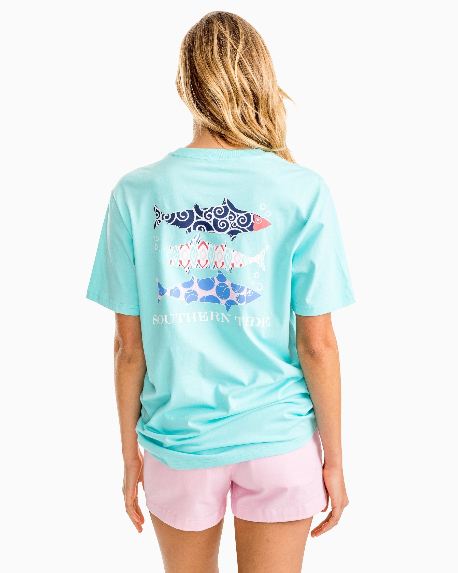 Women's Printed Fish Graphic T-shirt | Southern Tide